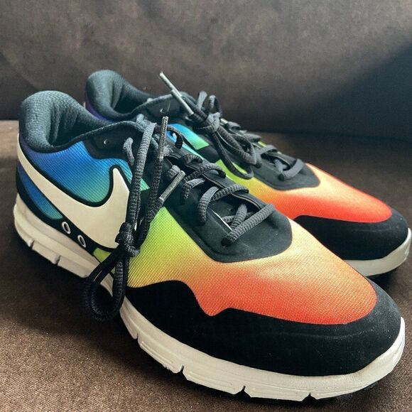 NEW Fresh NIKE BE TRUE Pride Rainbow Lunar 2 Mens 9 US 42.5 EUR Womens 10.5 - Picture 1 of 8